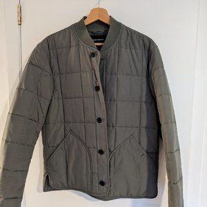 Club Monaco quilted bomber jacket, size S